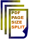 PDF Page Size Split Batch icon